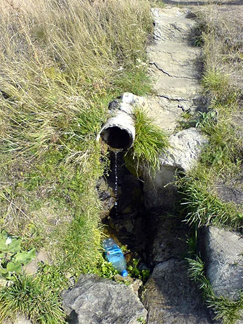 Медведицкая гряда - дистилированная вода из трубы